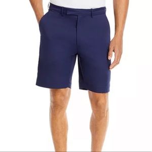 [RLX Ralph Lauren] Navy Classic Fit Golf Shorts - 32